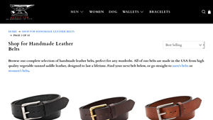 Scottsdale Belt Company - Handmade Leather Belts