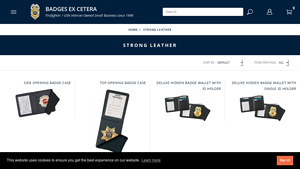 Badges Etc - Strong Leather Badge Cases and Wallets