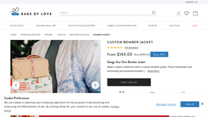Bags of Love - Custom Bomber Jackets