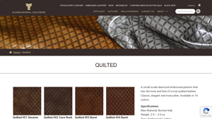 Barbarossa - Quilted Leather