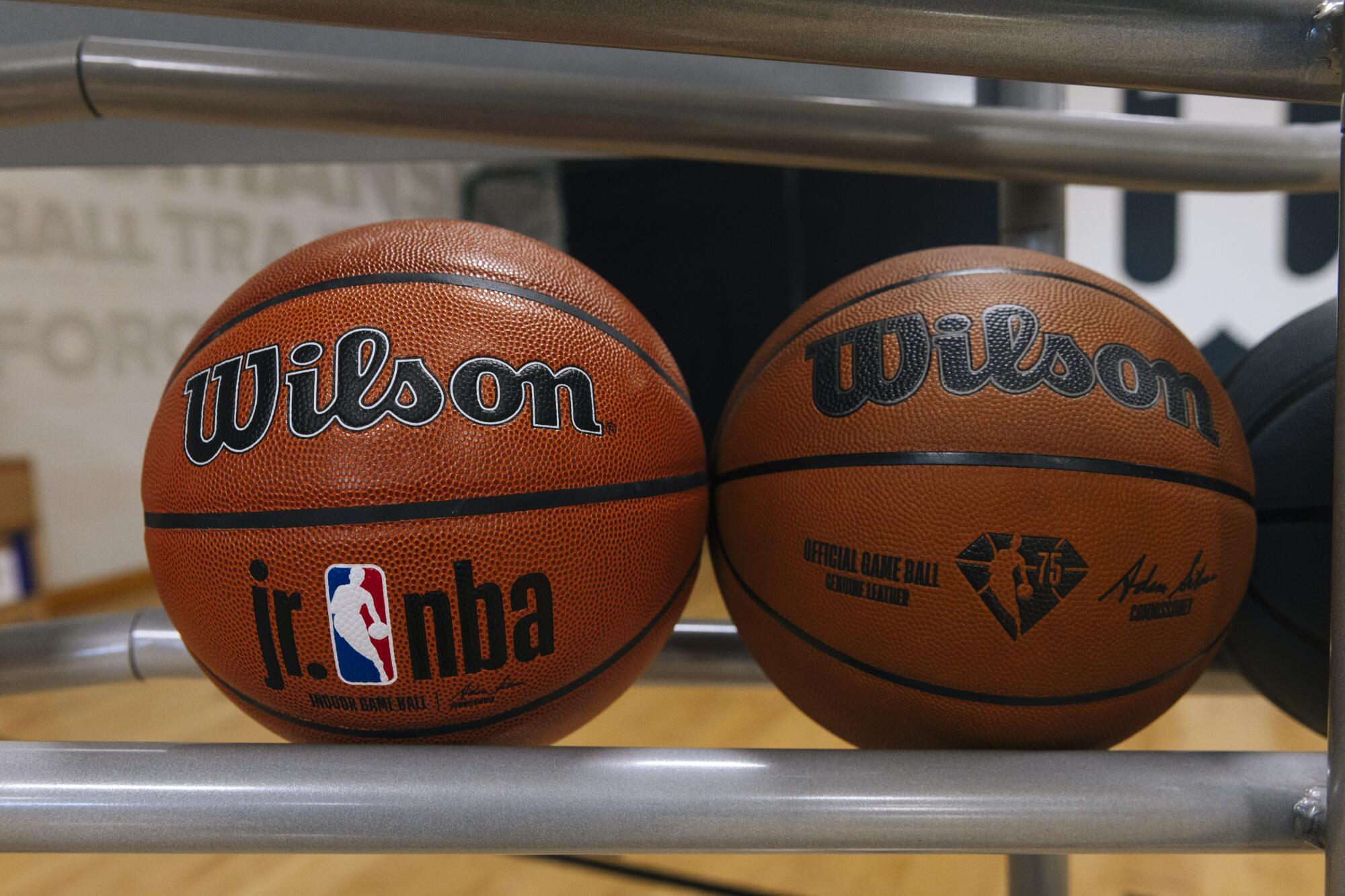 An application scenario or product detail of basketball leather - Image 1
