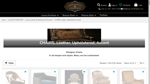 Bernadette Livingston - Customizable Accent Chairs