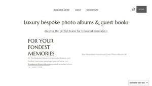 Bespoke Album Company - Handmade Leather Photo Albums