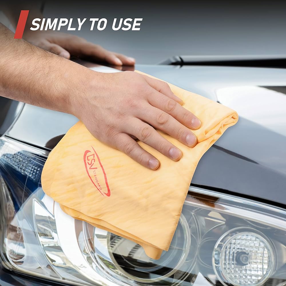 Featured image for the best chamois for drying car guide