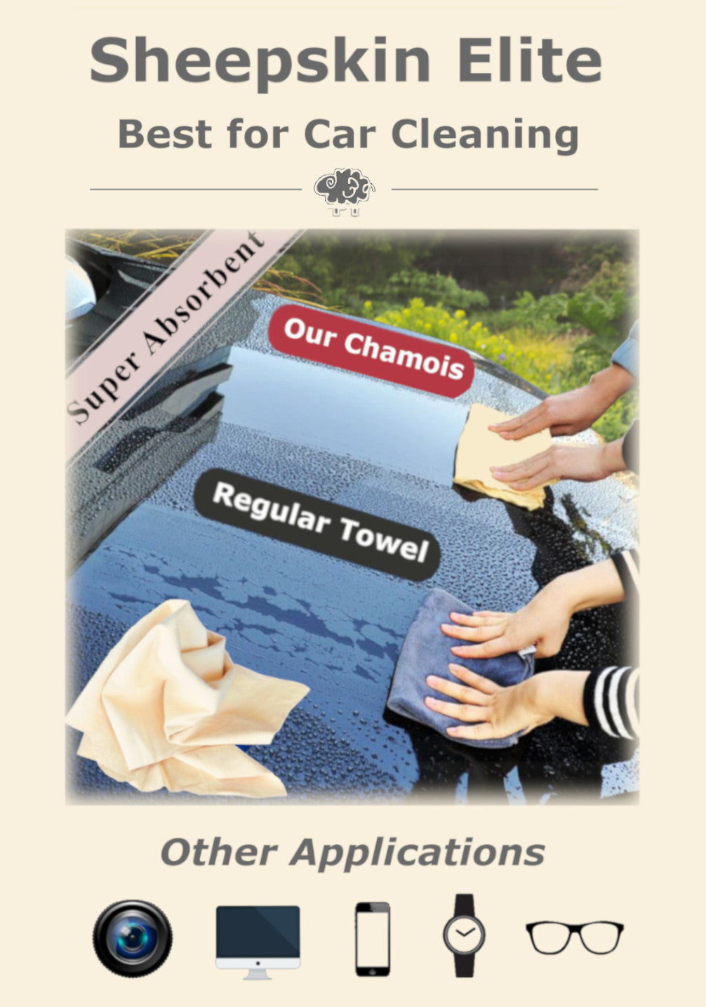 An application scenario or product detail of best chamois leather for cars - Image 16