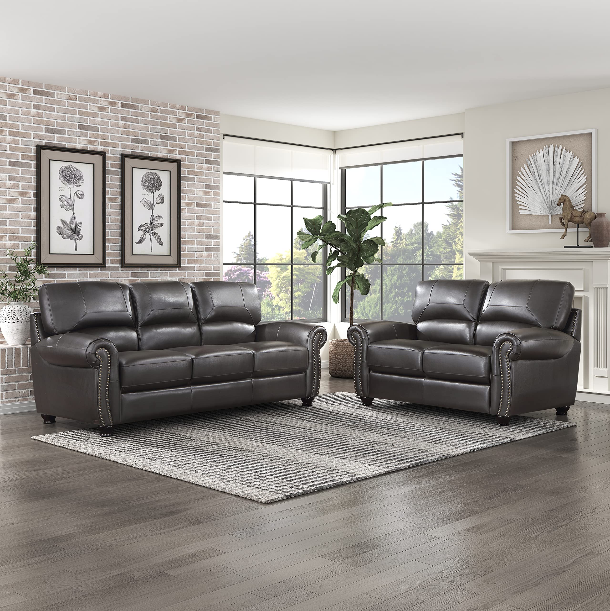An application scenario or product detail of best deals on leather sofas - Image 7