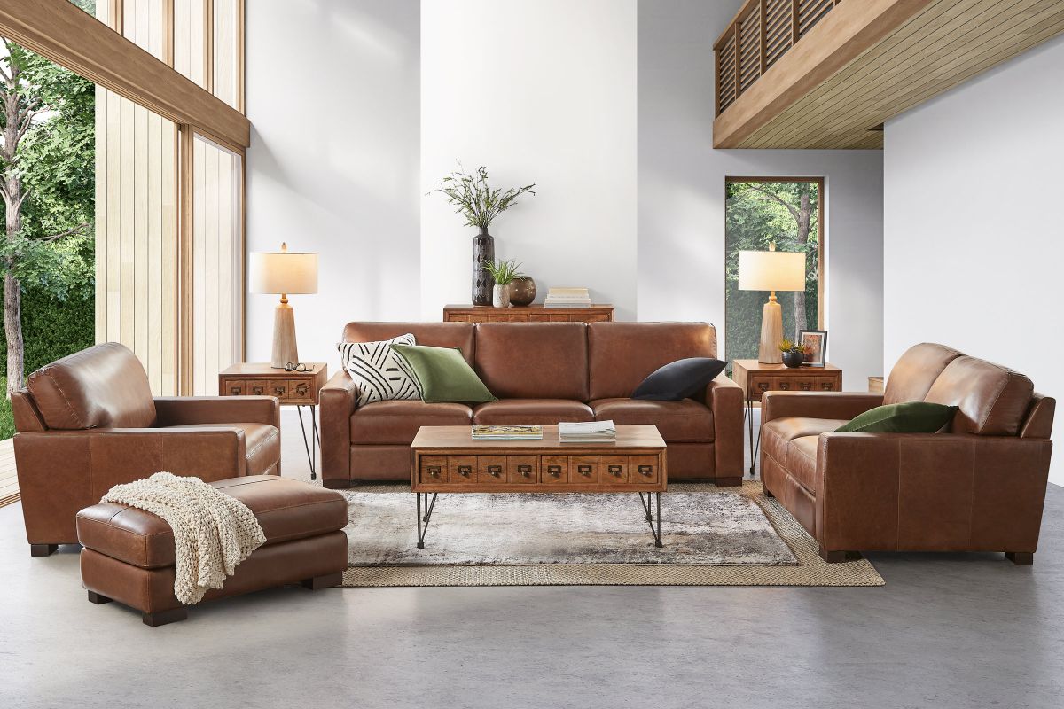 Featured image for the best deals on leather sofas guide