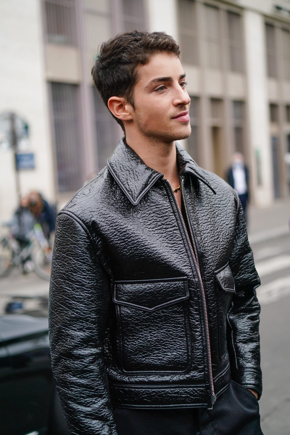 An application scenario or product detail of best leather jacket company - Image 24