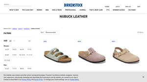 Birkenstock - Nubuk Leather Collection