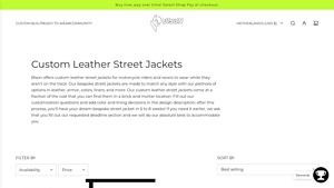Bison Track - Custom Leather Jackets