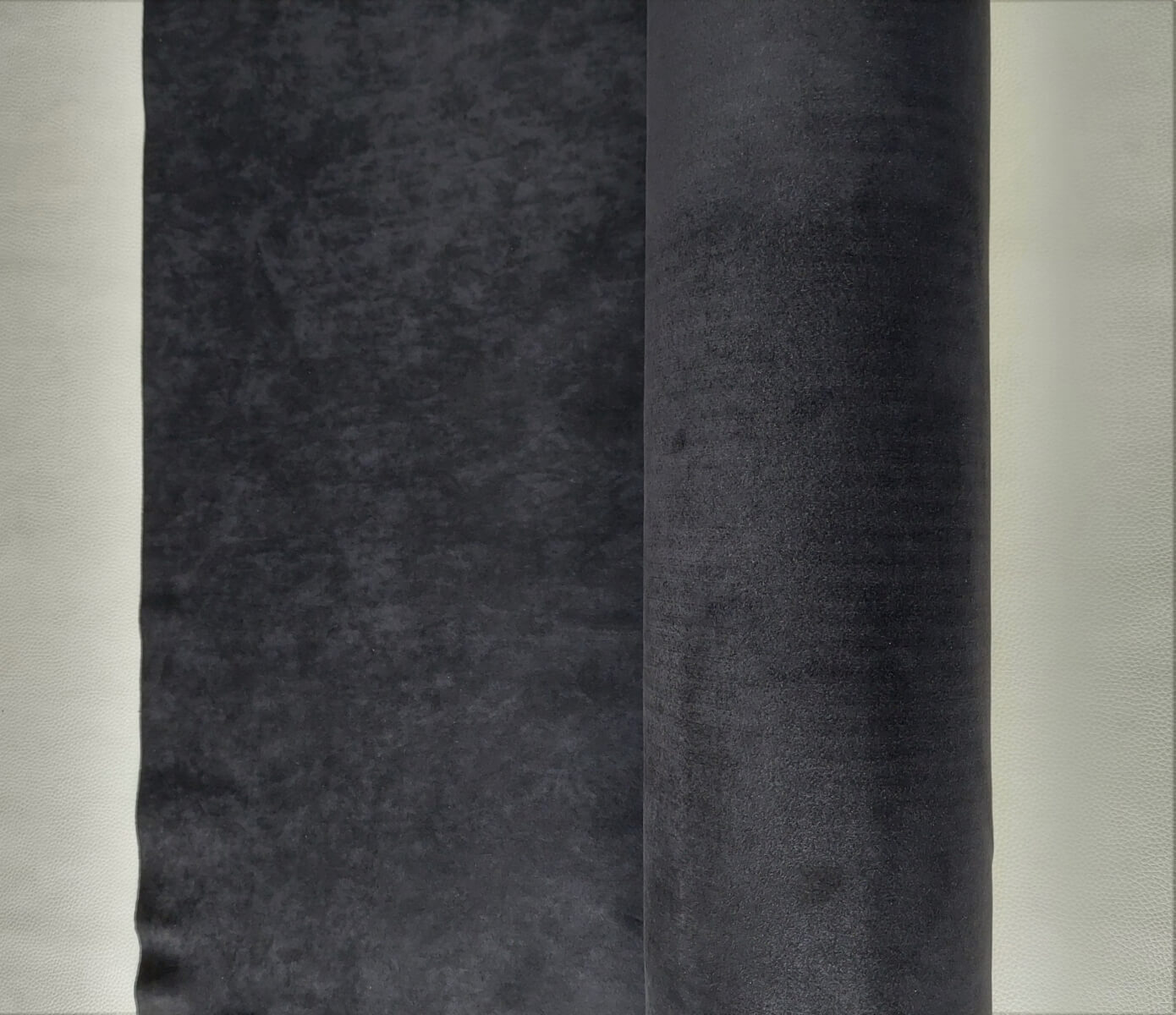 An application scenario or product detail of black alcantara material - Image 4