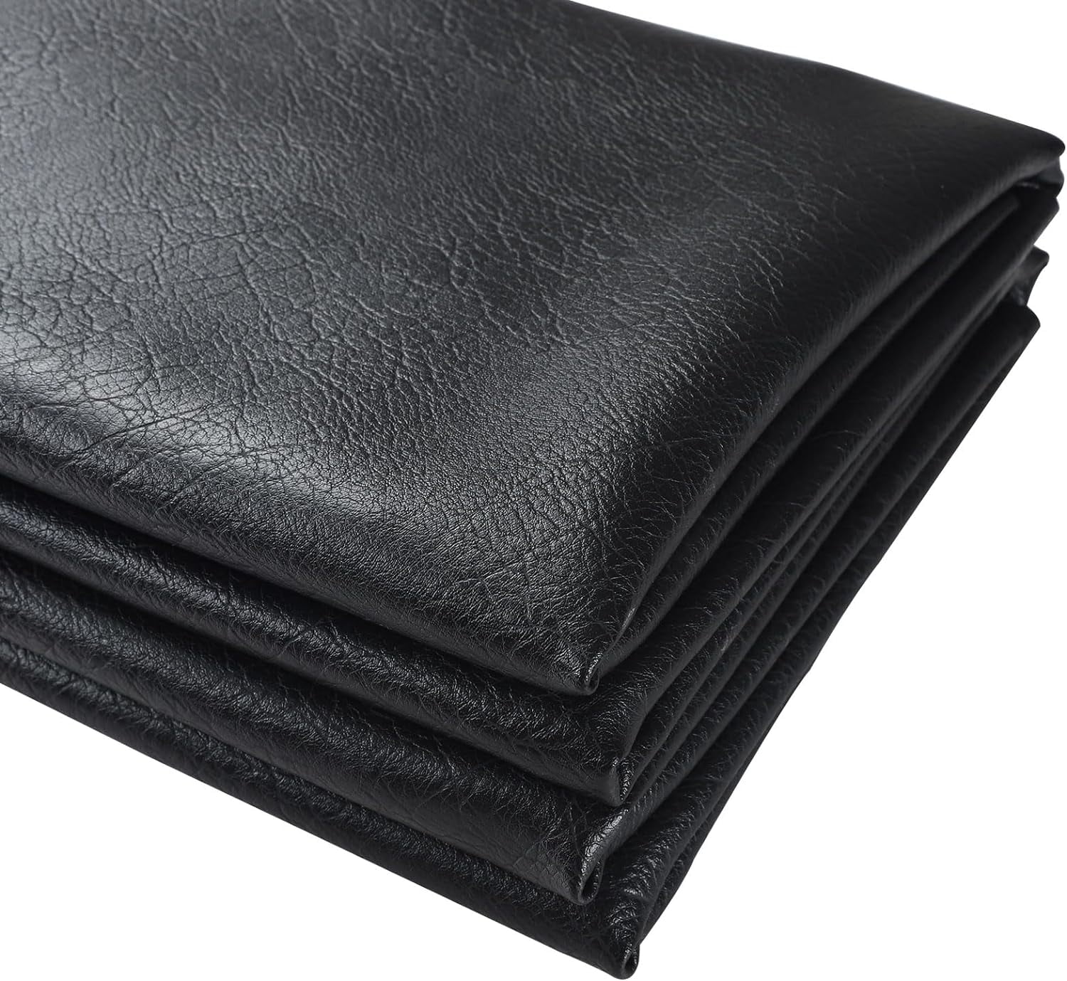 An application scenario or product detail of black fake leather fabric - Image 15
