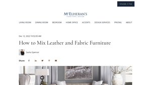 McElheran’s - Leather & Fabric Furniture