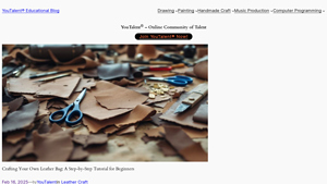 YouTalent - Leather Bag Crafting Essentials