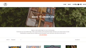 B Pozzitive Bags - Custom Upcycled Leather Bags