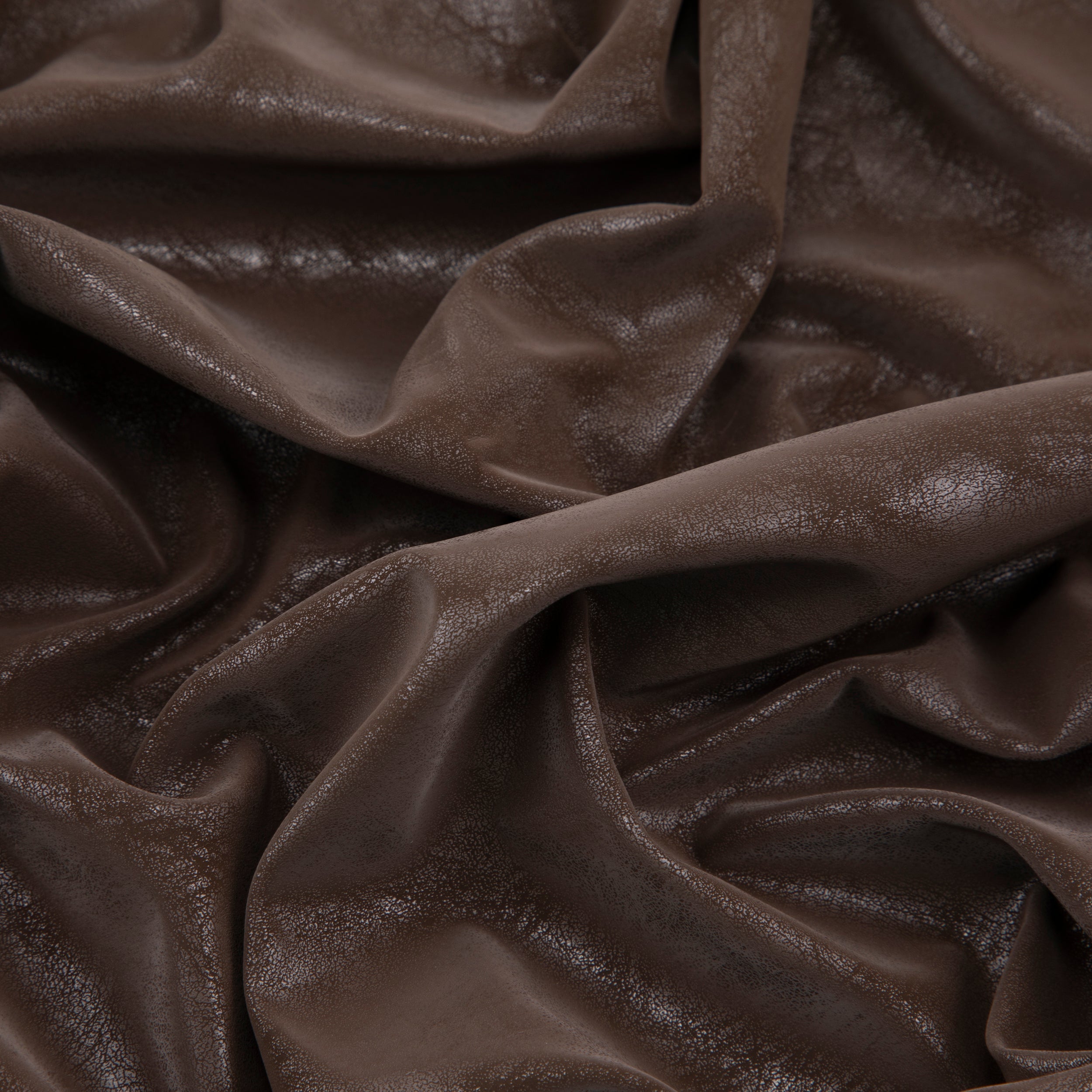 An application scenario or product detail of brown fake leather fabric - Image 10