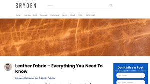 Bryden Apparel - Leather Fabric Essentials