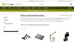 Buckleguy - Leather Hole Punches