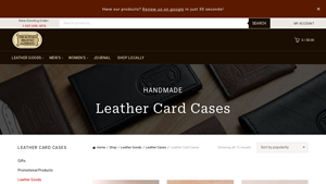 Buffalo Billfold Company - Handmade Buffalo Leather Card Cases