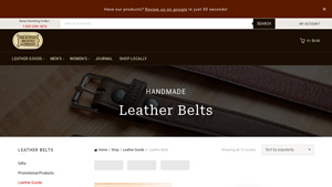 Buffalo Billfold Company - Handmade Buffalo Leather Belts