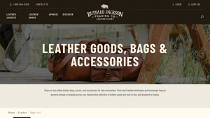 Buffalo Jackson - Leather Bags & Accessories