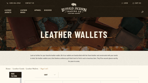 Buffalo Jackson - Premium Handcrafted Leather Wallets