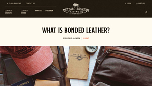 Buffalo Jackson - Bonded Leather Products
