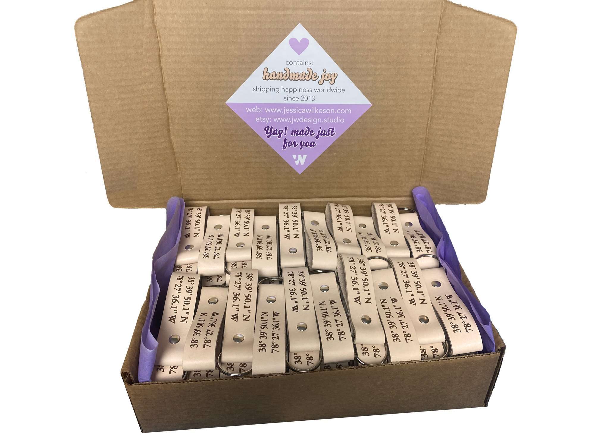 An application scenario or product detail of bulk leather keychains - Image 8