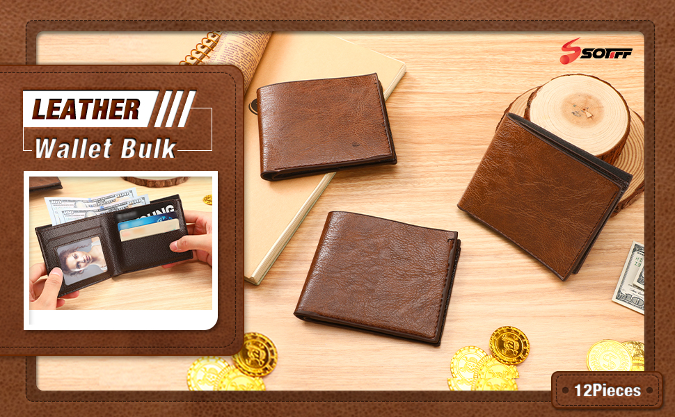 An application scenario or product detail of bulk leather wallets - Image 9