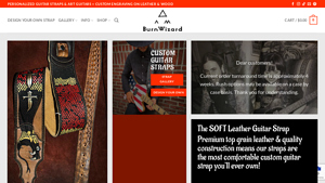 BurnWizard - Custom Guitar Straps