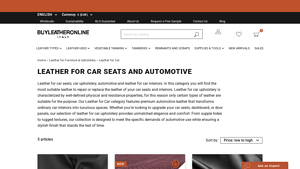 BuyLeatherOnline - Premium Automotive Leather
