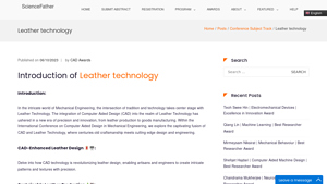 Science Father - CAD-Enhanced Leather Technology