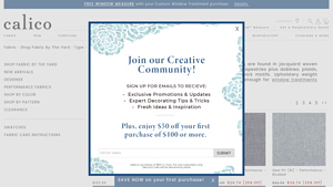 Calico Corners - Upholstery Fabrics