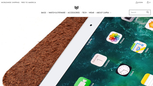 Capra Leather - Handmade iPad Sleeve Cases