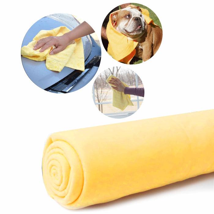 An application scenario or product detail of car cleaning chamois - Image 8