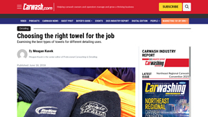 Carwash.com - Essential Towels for Car Care