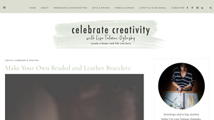 Celebrate Creativity - Custom Beaded & Leather Bracelets