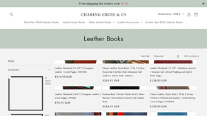 Charing Cross Leather - Personalized Leather Books