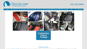 Clazzio - Perforated Genuine Leather Seat Kits