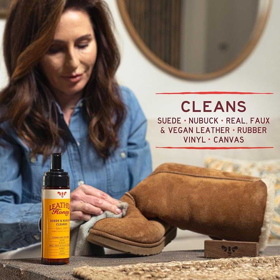 An application scenario or product detail of clean suede leather - Image 8