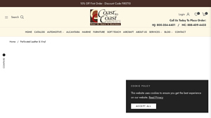 Coast2Coast Leather - Perforated Leather Solutions