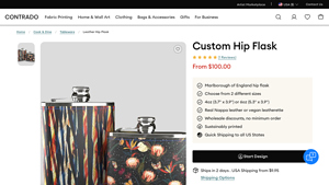 Contrado - Custom Hip Flask