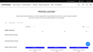 Contrado - Custom Printed Leather
