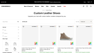 Converse - Custom Leather Shoes