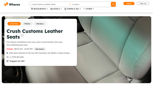 Crush Customs - Custom Leather Seats