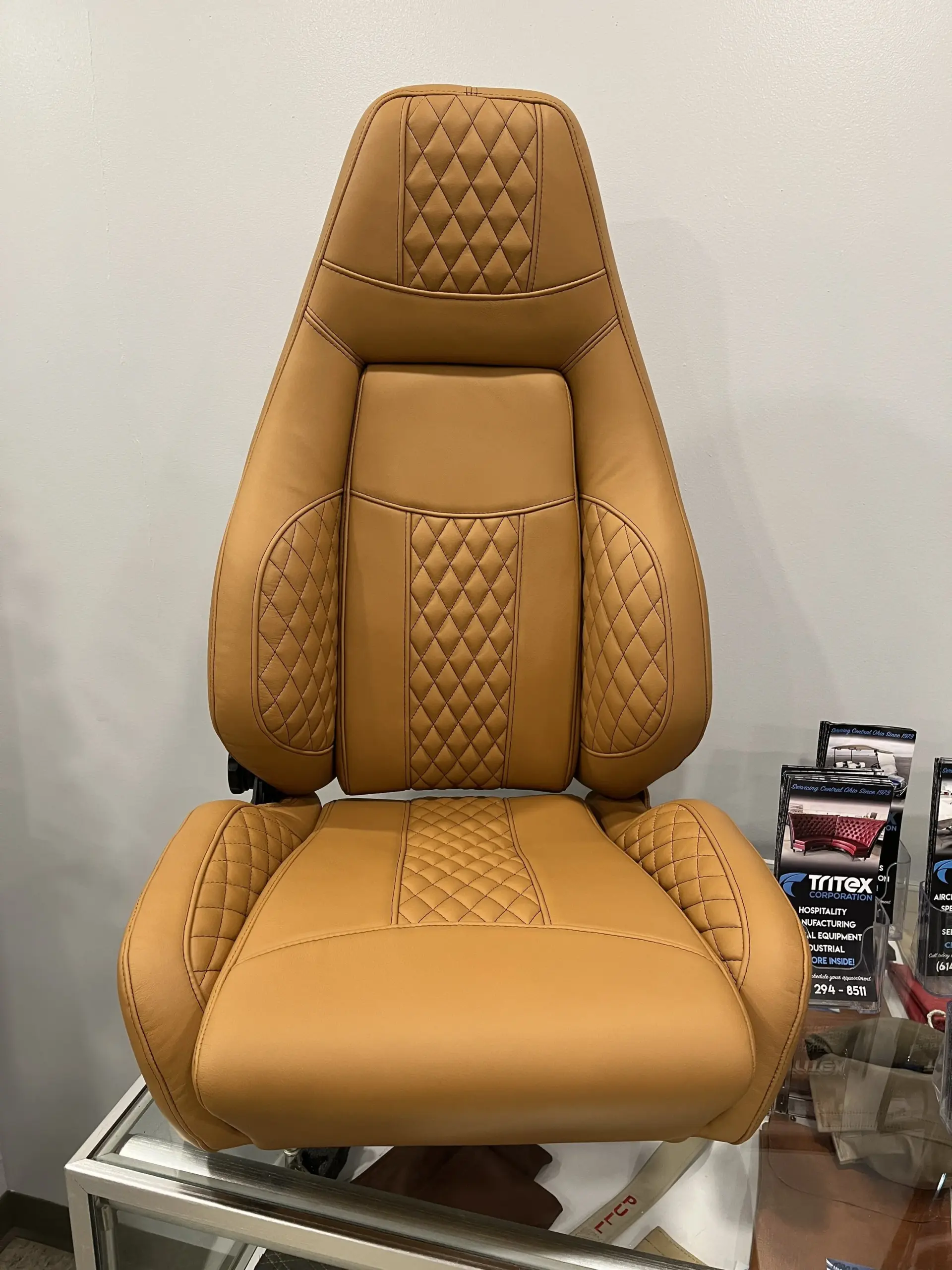 An application scenario or product detail of custom automotive leather seats - Image 11
