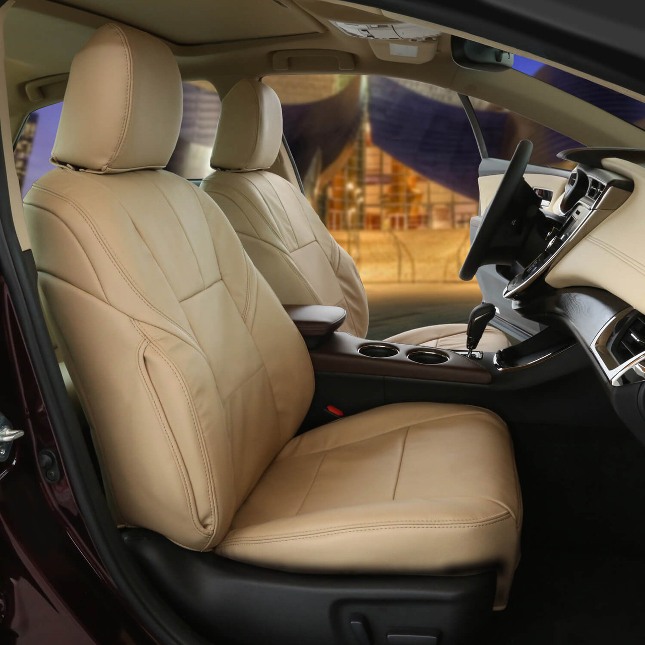 An application scenario or product detail of custom automotive leather seats - Image 14