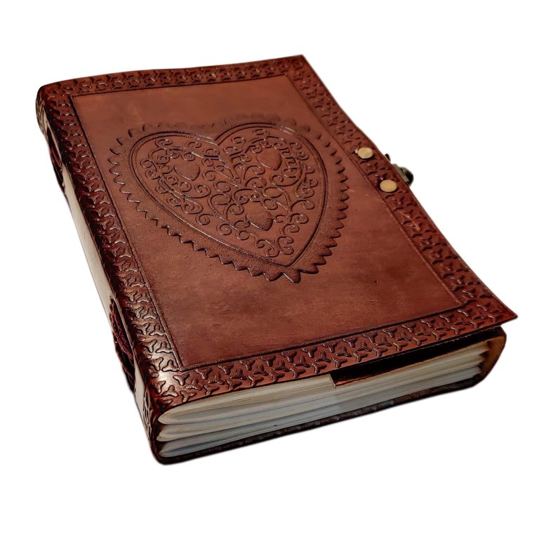 An application scenario or product detail of custom embossed leather journal - Image 8