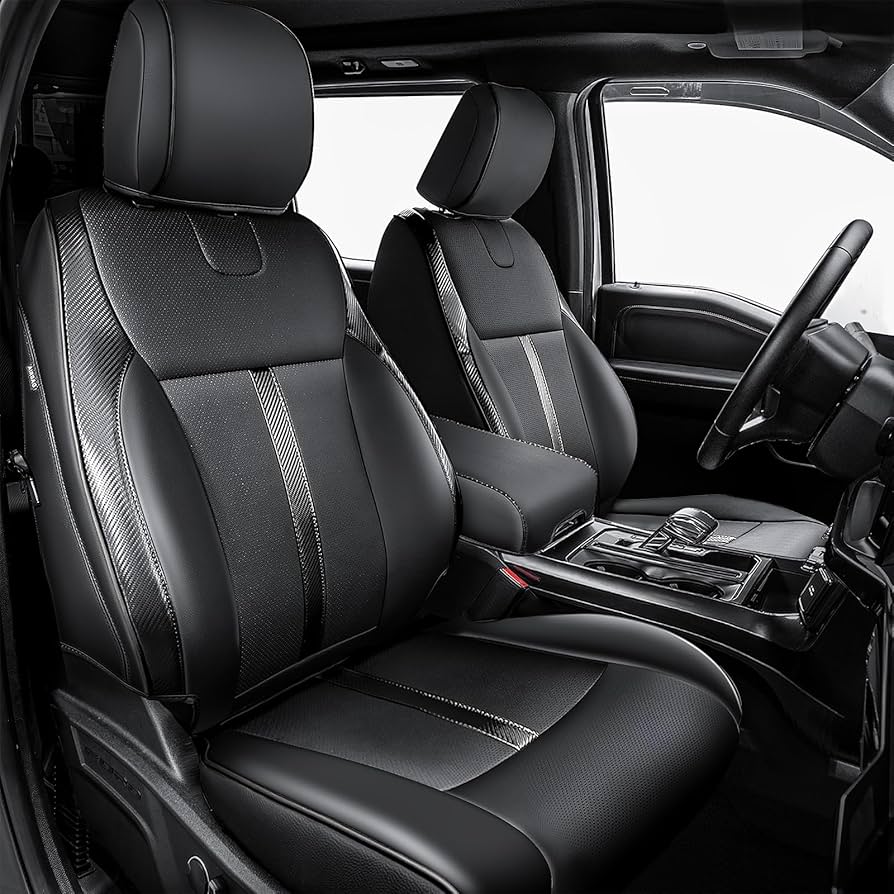 An application scenario or product detail of custom fit leather seat covers - Image 4