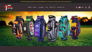 Custom Golf Bags - Personalized Tour, Cart, Stand & Flag Bags